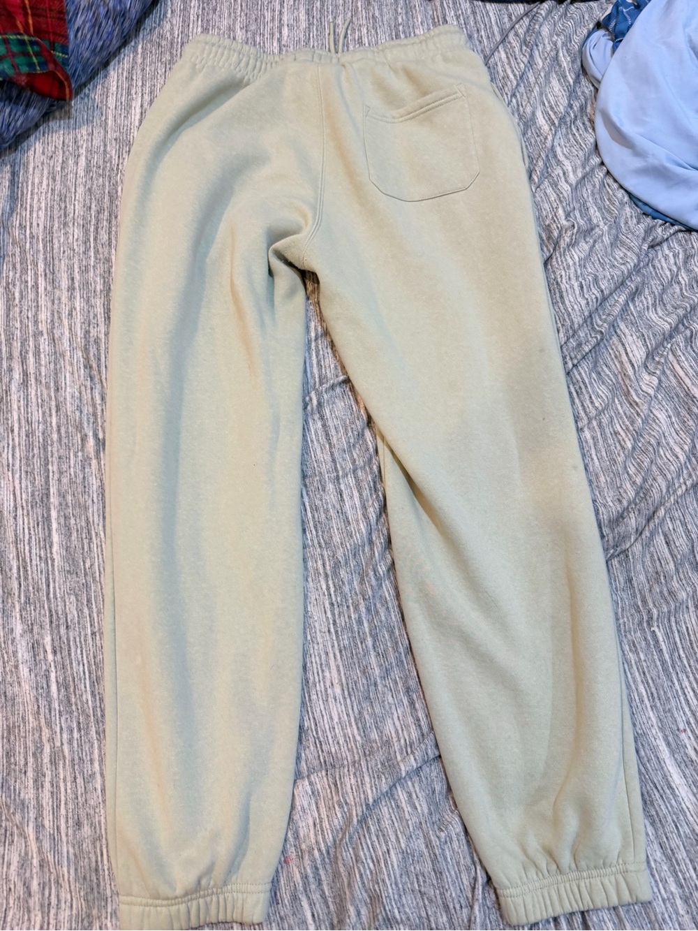 Primark Kids Cream Sweatpants with Back Patch Pocket